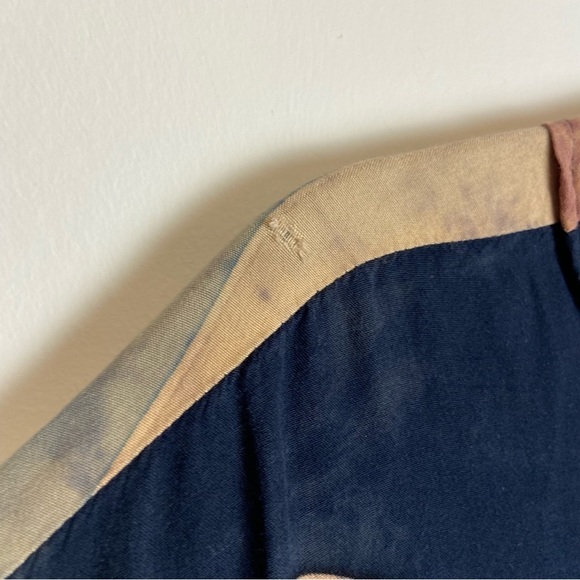 VTG Asian creations abstract button down shirt cardigan - Picture 5 of 11